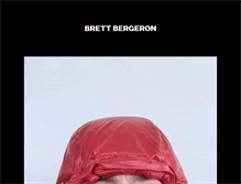 Tablet Screenshot of brettbergeron.com